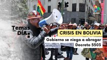 COB intensifica protestas contra el Decreto 5503