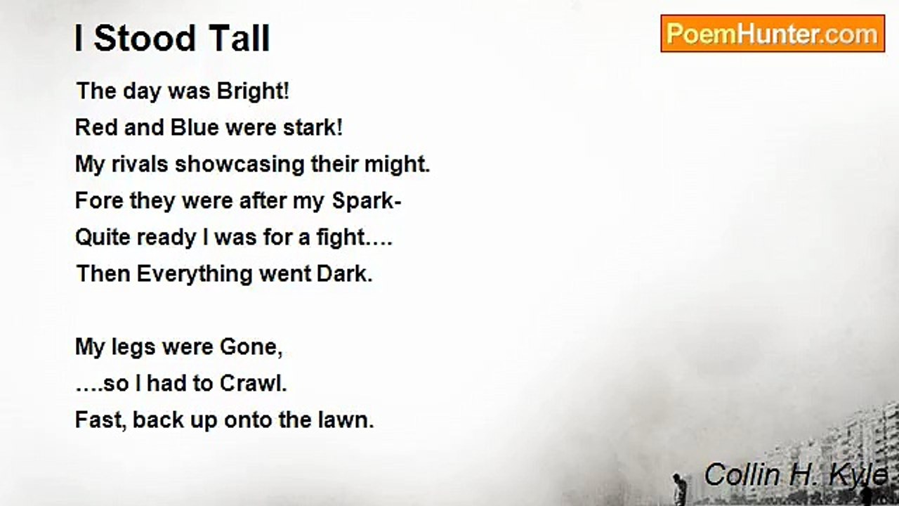 Collin H. Kyle - I Stood Tall