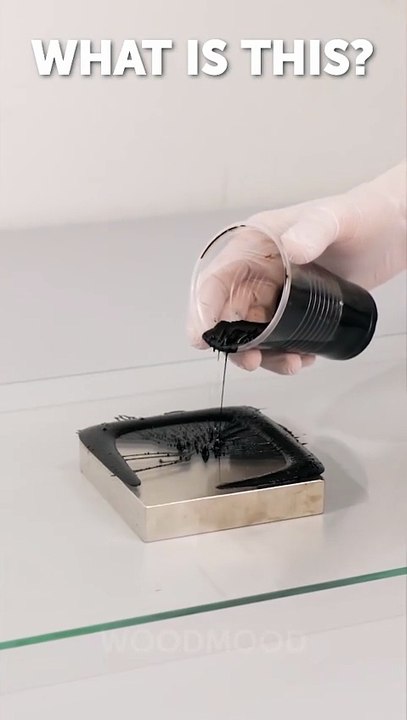 Magnetic Liquid?! Watch This Weird Reaction! 🧲🤯