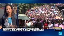 Informe desde Caracas: movilización de mujeres en respaldo a Nicolás Maduro y Delcy Rodríguez