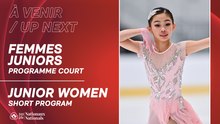 Championnats nationaux canadiens de patinage 2026 - Femmes Junior - Programme Court
