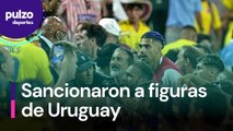 Futbolistas uruguayos pagarán consecuencias de agresiones en Copa América | Pulzo