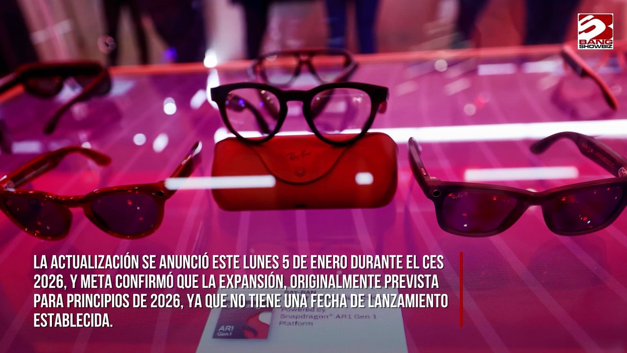 Pausa Meta el lanzamiento internacional de las gafas Ray-Ban Display ante el aumento de la demanda