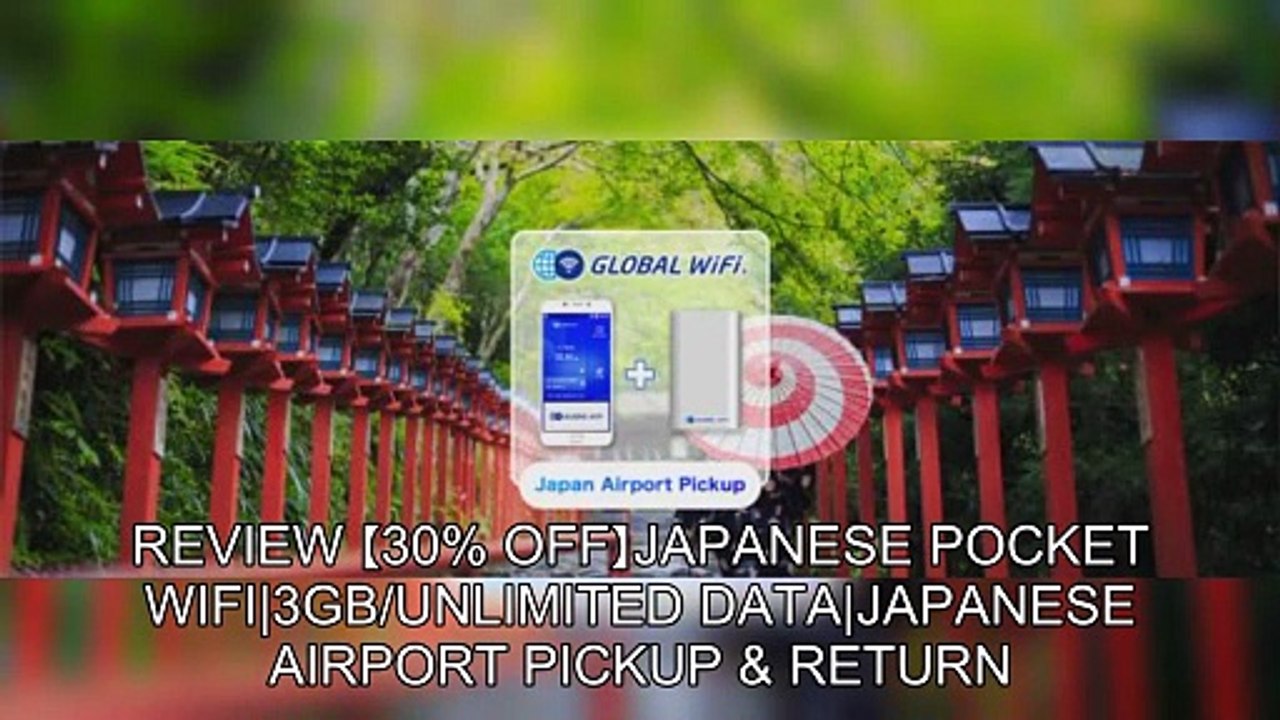 「TravelPZ」 Review 【30% OFF】Japanese Pocket WiFi|3GB/Unlimited Data|Japanese Airport Pickup & Return