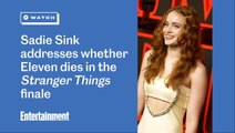 Sadie Sink addresses whether Eleven dies in the 'Stranger Things' finale