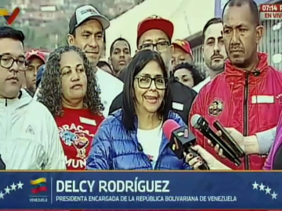 Presidenta Encargada Delcy Rodríguez: Juré no dar descanso hasta que la patria esté consolidada
