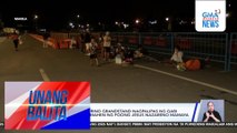 Mga deboto, sa Quirino Grandstand nagpalipas ng gabi para sa pahalik sa imahen ng Poong Jesus Nazareno mamaya | Unang Balita