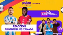 Reacción Argentina vs Canadá - Semifinal Copa América 2024 | La Despachada de Pulzo Deportes