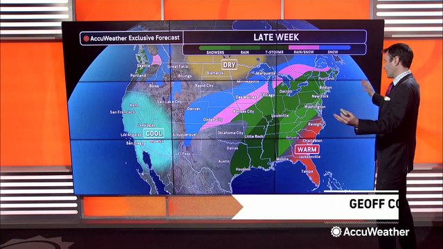 Late-week storm to impact Wild Card Weekend