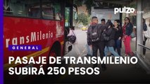 Alcaldía anunció alza en pasaje de Transmilenio y otros cambios para 2025 | Pulzo