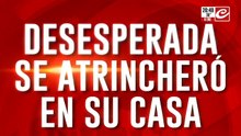 Desesperada se atrincheró en su casa: hace 45 años que vive en el lugar