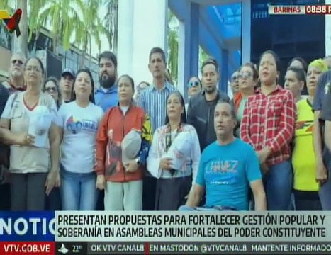 Movimientos sociales de Barinas participaron en asambleas municipales para fortalecer la soberanía