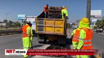La SICT brinda mantenimiento anual a más de 45 mil kilómetros de la red federal de carreteras sin peaje