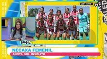 Necaxa femenil anota gol insólito