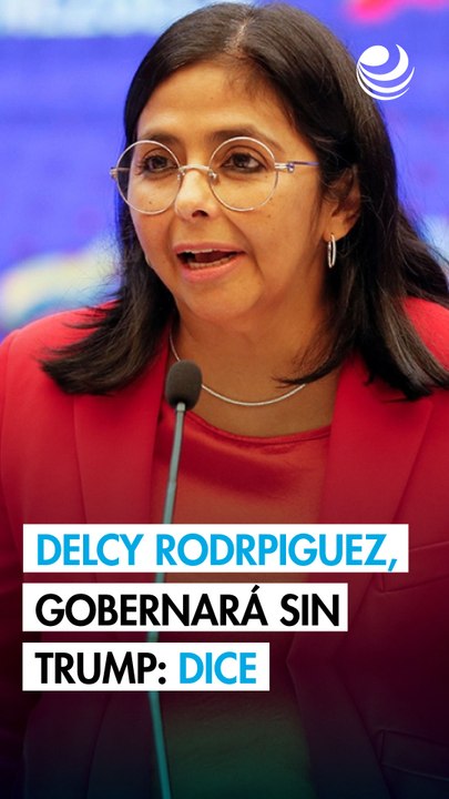 Delcy Rodríguez, presidenta interina de Venezuela, dice que gobernará sin influencia de Trump