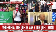 Crónica en vivo desde la frontera: los que se van y los que llegan