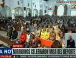 Atletas y Autoridades mirandinos celebraron la 81º Edición de la Misa del Deporte