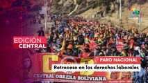 Central Obrera Boliviana anuncia bloqueo nacional tras ruptura de diálogo