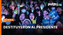 Corea del Sur en shock: Parlamento destituye al presidente tras fallida ley marcial | Pulzo