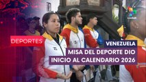 Misa del deporte dio inicio al calendario 2026 DEPORTES EDICIÓN CENTRAL 06-01-2026
