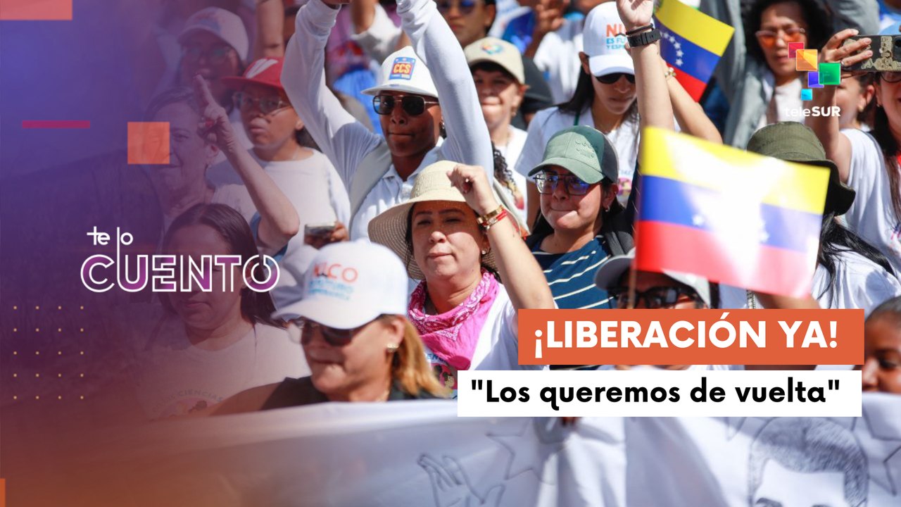 Mujeres venezolanas marchan en Caracas tras tres días de protestas