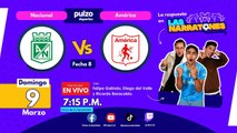 🔴Nacional vs América, partido Liga Betplay 2025 fecha 8 EN VIVO | Pulzo Deportes | Pulzo
