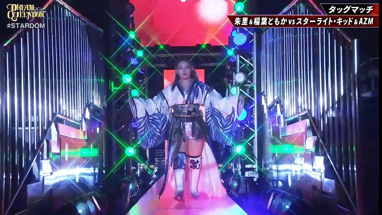 STARDOM Dream Queendom 2025 God's Eye (Syuri & Tomoka Inaba) vs. Neo Genesis (AZM & Starlight Kid)