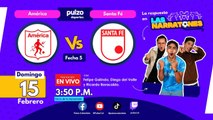 🔴 América vs Santa Fe, partido Liga Betplay 2025 fecha 5 EN VIVO | Pulzo Deportes | Pulzo