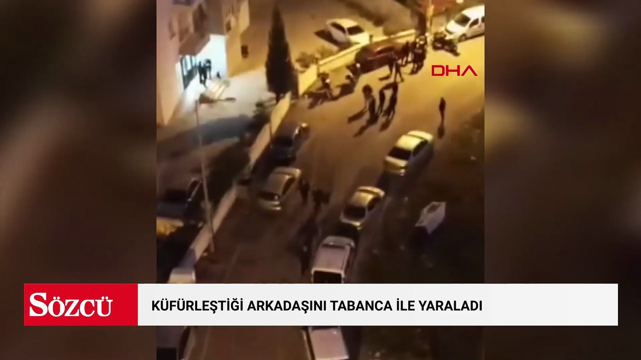 Adana’da küfür kavgası kanlı bitti: Arkadaşını tabancayla vurdu