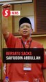 Saifuddin sacked from Bersatu over alleged breach of party rules