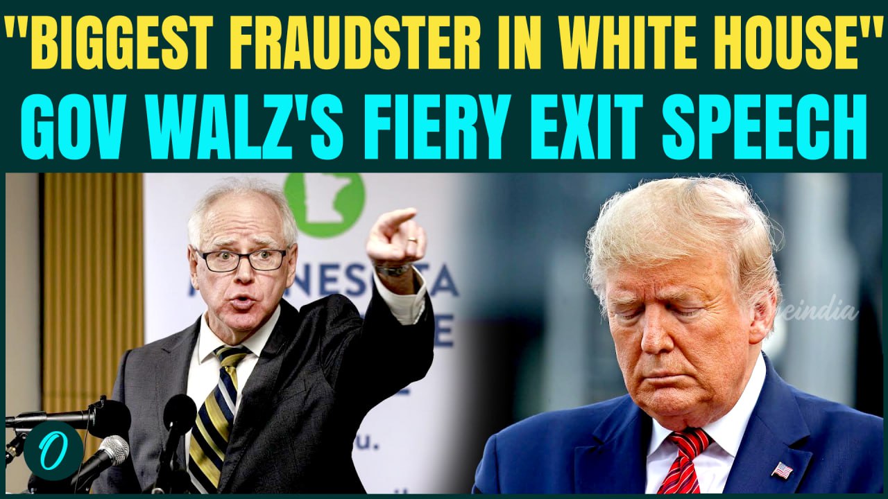 'Put Up Or Shut Up’: Tim Walz UNLEASHES On Trump After Shock Exit, Vows 11 Month WAR From Office