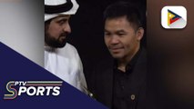 Manny Pacquiao, tumanggap ng parangal sa World Sports Summit sa UAE
