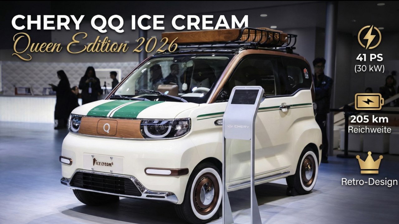 Chery QQ Ice Cream (2026) – Neue Details zur Queen Edition