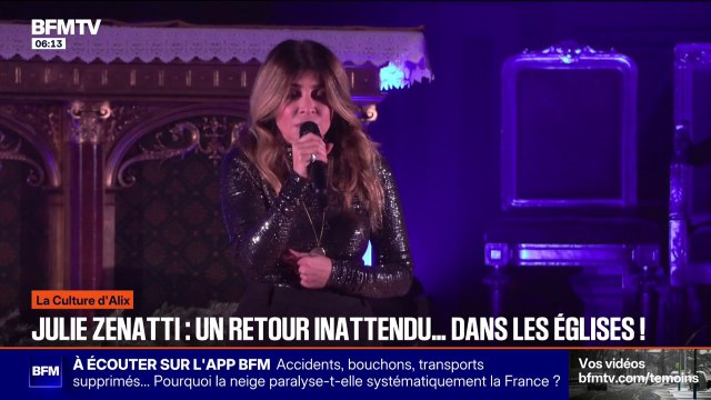 ÉDITO - En tant qu'artiste, on a très peur du vide : Julie Zenatti fait la tournée des églises