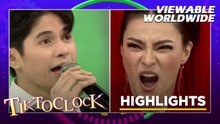 TiktoClock: Allen Ansay, nalabuan sa expressions ni Emma Tiglao!
