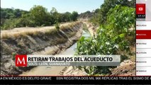 Sedena retira terraplén en Guanajuato para garantizar el riego de 4 mil hectáreas de cultivo