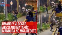 Umano'y vlogger, arestado matapos mandura ng mga deboto | GMA Integrated Newsfeed