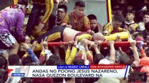 Miyembro ng Hijos del Nazareno, tila hinimatay malapit sa andas | GMA Integrated News