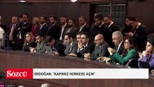 Erdoğan: "Kapımız herkese açık"