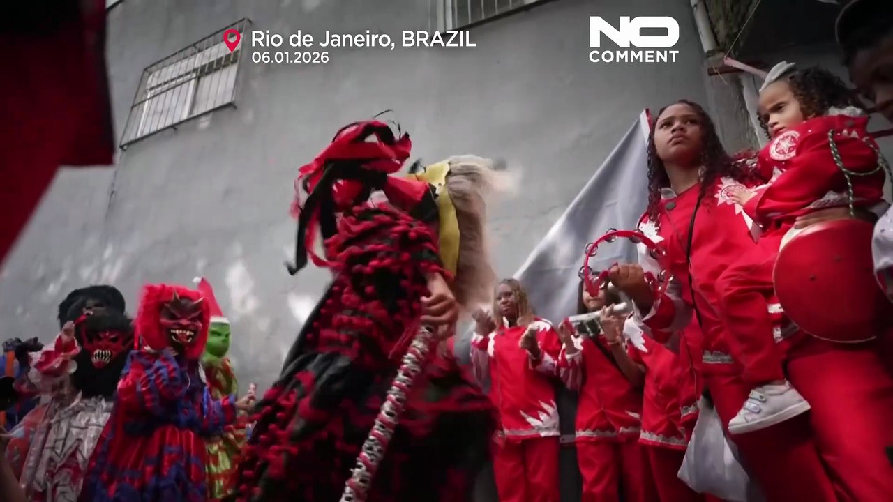 Brazil celebrates Three Kings Day with parade in Rio favelas