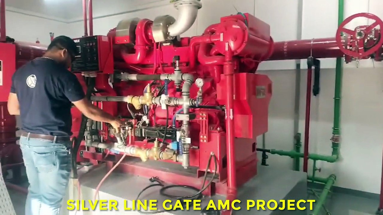 Axontec Safety system has successfully completed a fire fighting project in silver gate