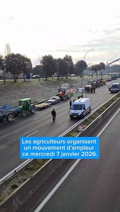 Les agriculteurs veulent bloquer Toulouse