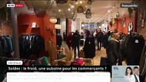 Mises à mal par un calendrier commercial saturé de promotions, les soldes d'hiver débutent aujourd'hui dans une France perturbée par la neige et le froid.