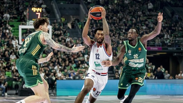 Brooks trascina l'Olimpia contro il Panathinaikos: gli highlights
