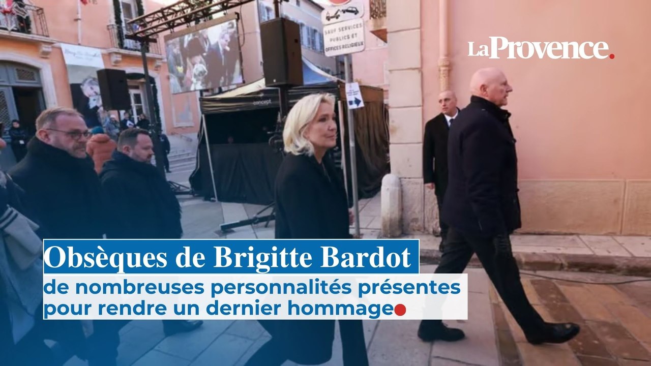 Obsèques de Brigitte Bardot : de nombreux proches, des amis mais également des personnalités publiques sont présentes