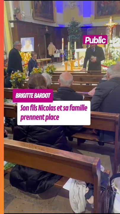 Obsèques de Brigitte Bardot : son fils Nicolas-Jacques Charrier et sa famille prennent place