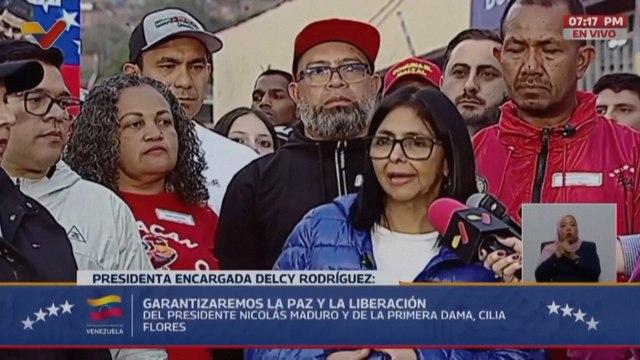 Delcy Rodríguez decreta siete días de duelo por los mártires que murieron defendiendo Venezuela