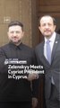 Zelenskyy Meets Cypriot President in Cyprus