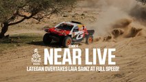 Lategan overtakes Laia Sainz at full speed!