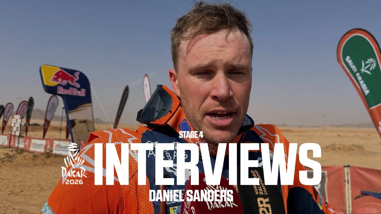 Dakar 2026 - Stage 4 - Interview: DANIEL SANDERS